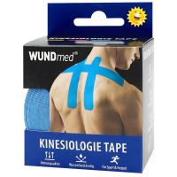 Бинт (Кинезио-Тейп) WUNDmed 5м*5 см (адгезивн,восстанавл) голубой